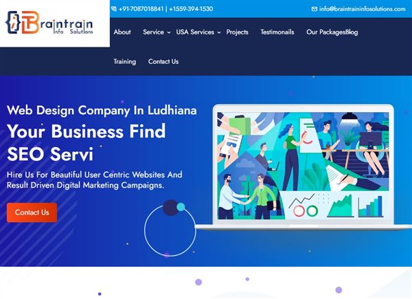 Braintrain Info Solutions Website Designing And Digital Marketing Company In Ludhiana